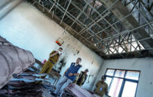 Ketua DPRD Tinjau Ruang Kelas SMPN 25 Bandung Terbakar