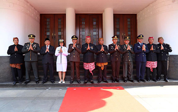Pimpinan dan Anggota DPRD Hadiri Upacara Peringatan HJKB Ke-213