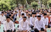 Bupati Ciamis Herdiat, Bersama Ribuan Warga Lakukan Shalat Istisqo