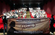 Polres Tasikmalaya Kota, Gelar Nonton Bareng Film Aku Rindu