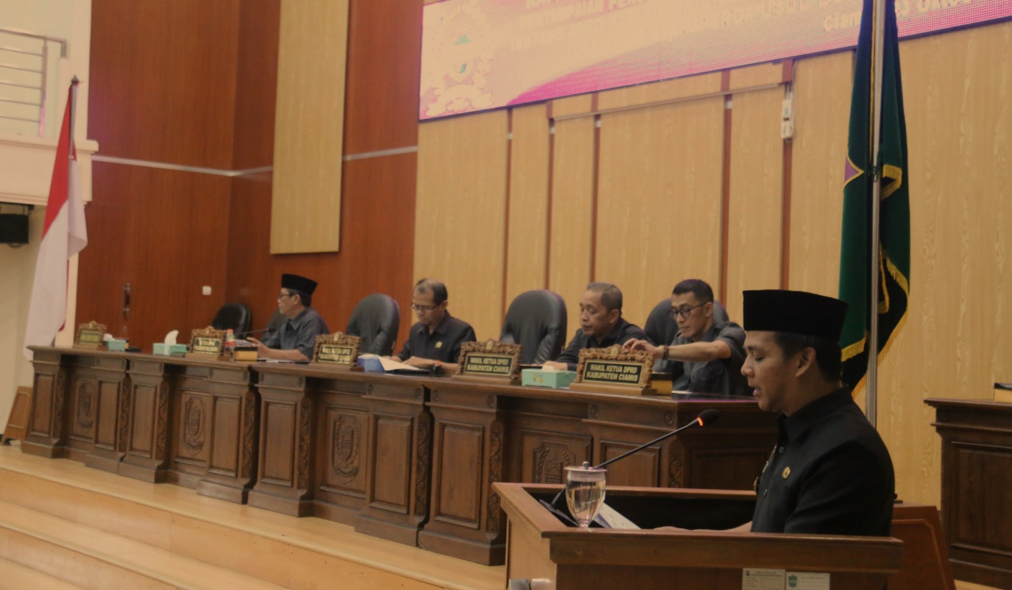 DPRD Ciamis, Gelar Rapat Paripurna Bahas Rancangan Perda APBD 
