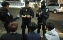 Nekad Jual Miras, Patroli Tim Maung Galunggung Amankan Tiga Remaja