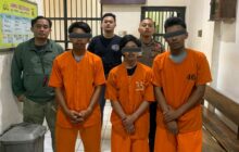 Polres Tasikmalaya Kota,Tangkap Komplotan Spesialis Pencuri Kabel Fiber Optik