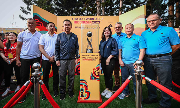 Trophy Experience Piala Dunia U-17 2023, Disambut Warga Bandung