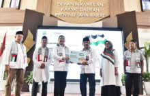 Sekretariat DPRD Provinsi Jabar, Serahkan Donasi Peduli Palestina