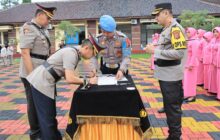 Kapolres Tasikmalaya Kota, Pimpin Serah Terima Jabatan