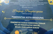 Satpol PP Kota Bandung, Sabet Predikat Terbaik Bidang Penegakan Hukum