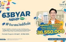 Bank bjb Rayakan Ulang Tahun ke-63, Gelar Program Gebyar Agen bjb BiSA!