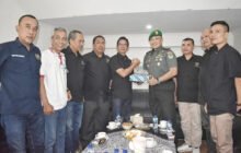 Kunjungi PWI, Damdim 0618/BS : Jelang Pilkada,  Sediakan Press Room