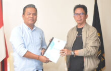 Saat Serah Terima Jabatan Ketua PWI, Andi :  Konsisten Hadirkan Program Kerja