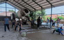 Kades Belendung, Targetkan Pembangunan Gedung Serbaguna Tuntas 2025