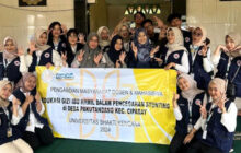 Dosen dan Mahasiswa Bhakti Kencana, Berikan Edukasi Fungsi Gizi dan Cegah Stunting