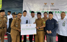 Baznas Luncurkan Balai Ternak, 30 Ekor Domba Diberikan Ke Penerima Mamfaat