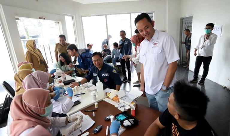 dr. Agung Firmansyah Sumantri Harapkan Kegiatan Gebyar Pemeriksaan Kesehatan Bisa Meningkatkan Kesadaran Masyarakat