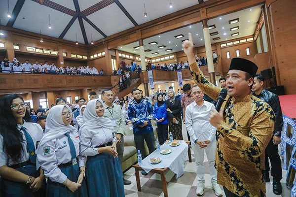 Erwin Ajak Para Pelajar Aktif Berorganisasi