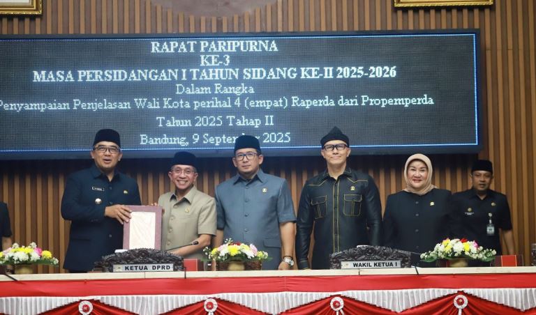 DPRD Kota Bandung Terima 4 Usulan Raperda dari Propemperda Tahun 2025 Tahap II