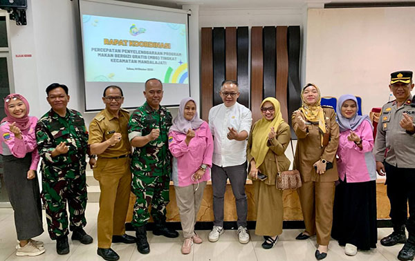 Dewan Gelar Rapat Koordinasi Percepatan Program MBG Bersama Forkopimcam di Kecamatan Mandalajati