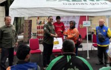 Dukung Pengemudi Ojek Online, BAZNAS Jabar Sediakan Servis dan Oli Gratis
