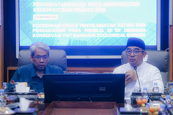 Kemenhut dan Pemkot Bandung Sepakati Penanganan Bandung Zoo
