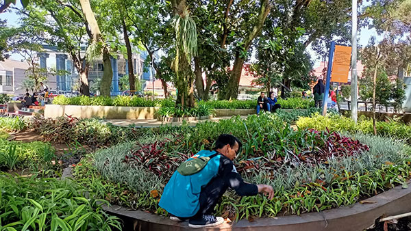 Libur Idulfitri, Sejumlah Taman Terpantau Meriah dan Tetap Bersih