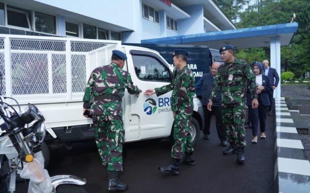 Dorong Lingkungan Bersih di Kawasan Pendidikan Militer, BRI Salurkan Armada Sampah ke Sesko AU