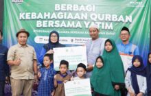Rayakan Juara Persib Bandung dengan Berbagi, BAZNAS Jabar Santuni Anak Yatim di Bandung