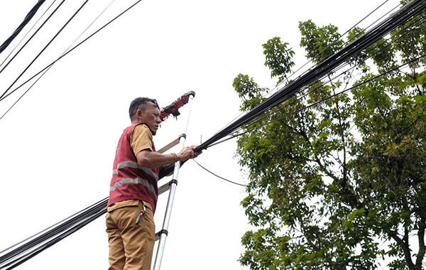 Penertiban Kabel Dimulai, Wali Kota Pastikan Tanpa Blackout Internet
