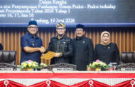 Wali Kota Sampaikan Jawaban atas Pandangan Umum Fraksi terhadap Tiga Raperda