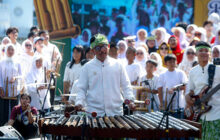 Ade Astrid dan 500 Musisi Meriahkan Bandung Kota Angklung Festival 2026
