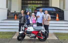 BRI Perkuat Digitalisasi Transaksi Merchant di Bandung Lewat Program Merchant Lucky Ride