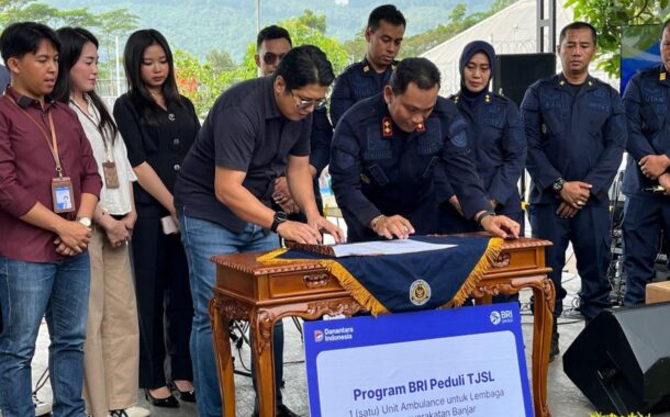 BRI Perkuat Sinergi dengan Lapas Banjar Lewat Bantuan Ambulans Program TJSL
