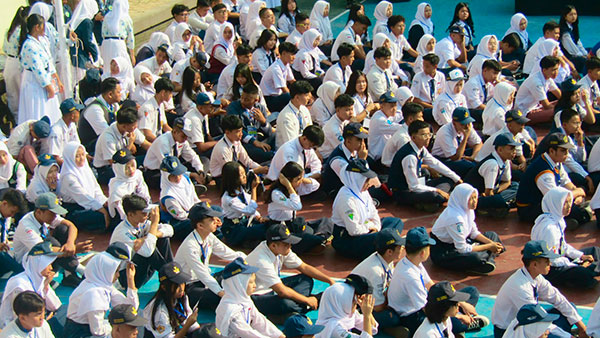 Pembukaan MPLS, SMA Pasundan 1 Bandung Angkat Seni dan Budaya Sunda