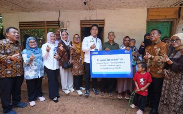 BRI Peduli Sentuh Akar Persoalan Stunting Lewat Perbaikan Hunian di Ciamis