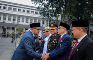Dalam Kondisi Sakit, Wali Kota Pimpin Upacara Hari Kesaktian Pancasila