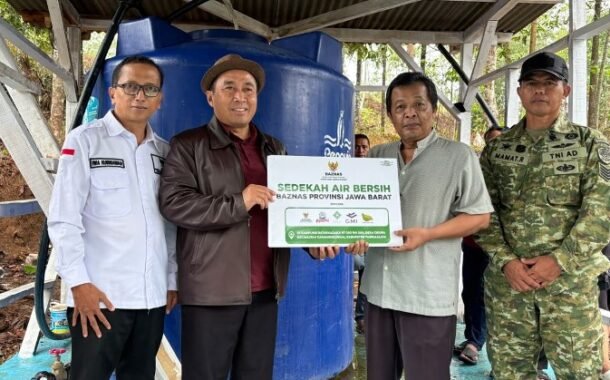 Zakat Hadirkan Harapan Baru, BAZNAS Jabar Alirkan Air Bersih untuk Warga Pelosok Tasikmalaya